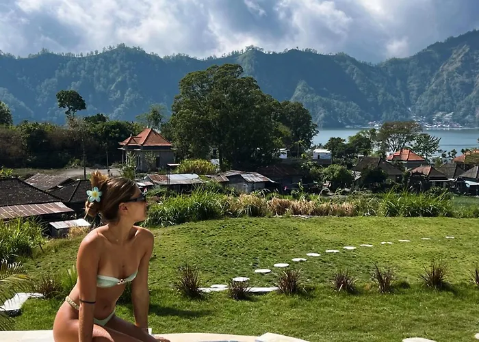 Skyland Kintamani With Private Jacuzzi ロッジ